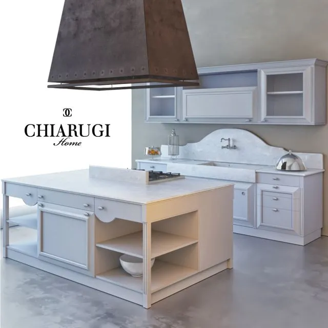 Kitchen Shiarugi Amanda classic 3D Model