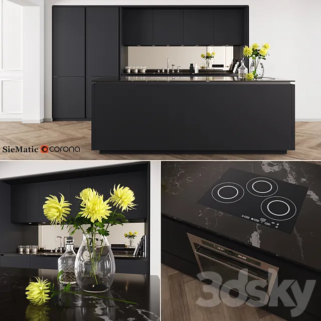 Kitchen SieMatic \ Pure Collection 3DModel