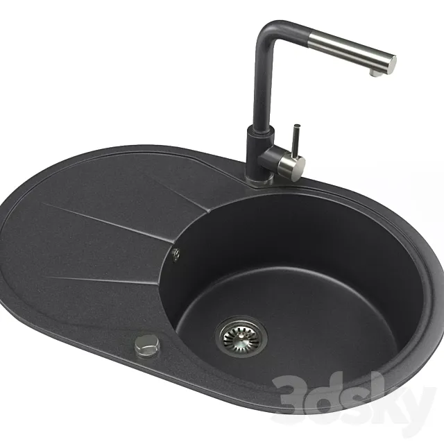 Kitchen Sink 3DModel Kitchen Sink 3DModel