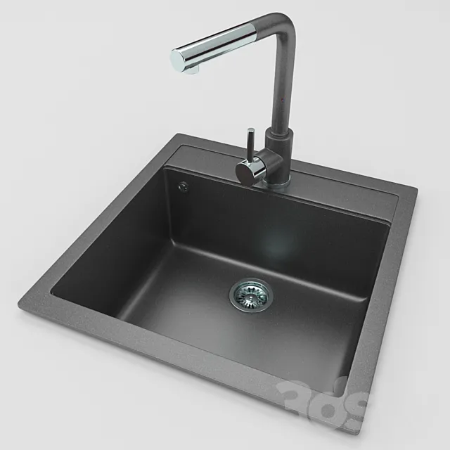Kitchen Sink 3DModel Kitchen Sink 3DModel