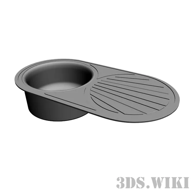 kitchen – Sink Reginiorm R10 918 mm 3D Model