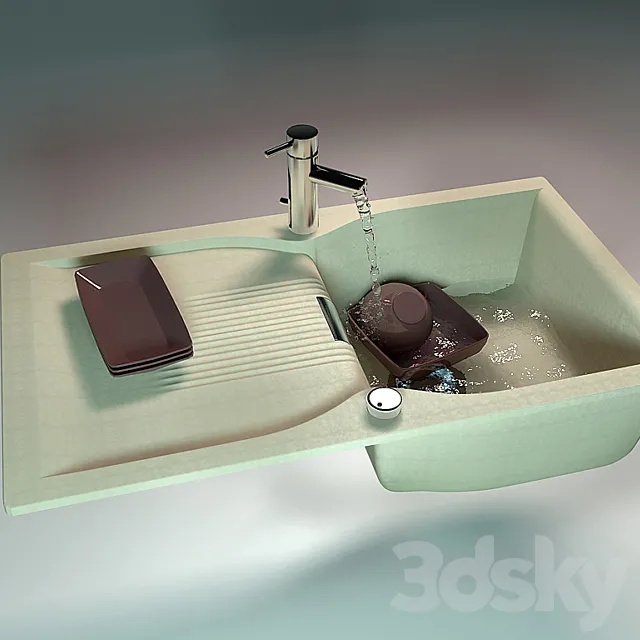 Kitchen sink SCHOCK 3DModel