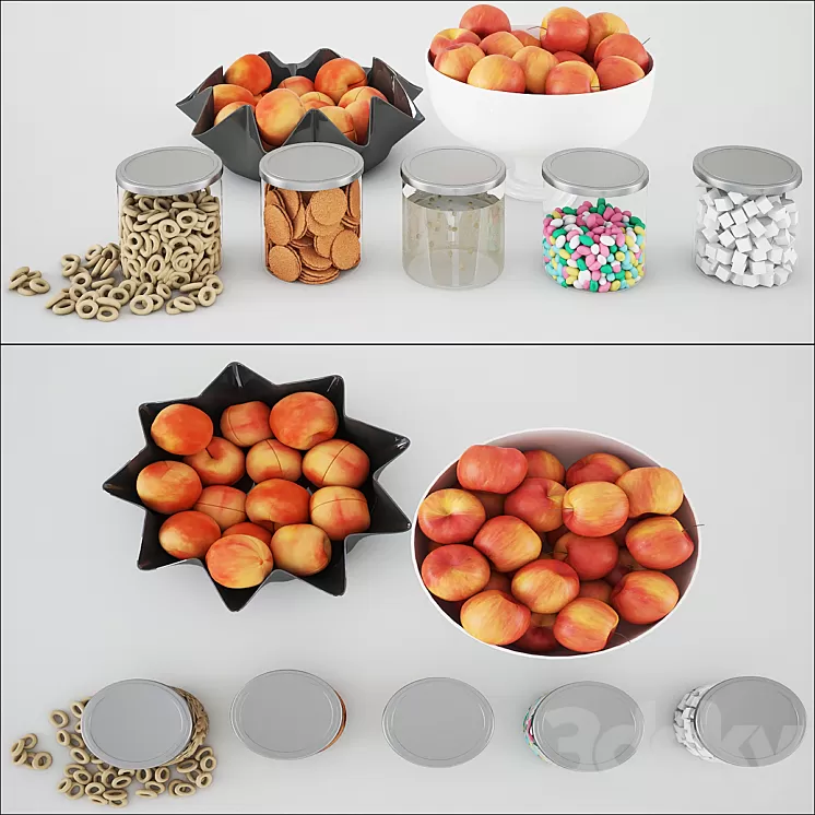 kitchen stuff 3D Model