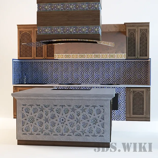 kitchen – Summer cuisine 3D Model