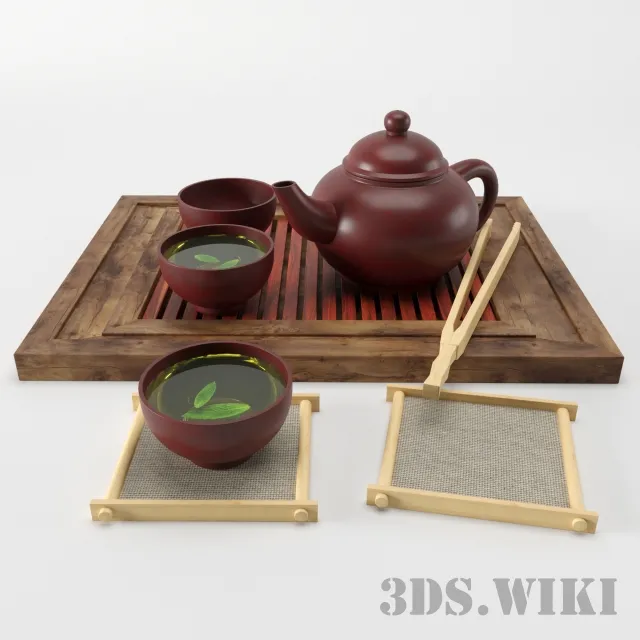 kitchen – Tea ceremony 3D Model