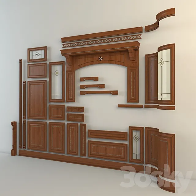 Kitchen Trieste 3DModel