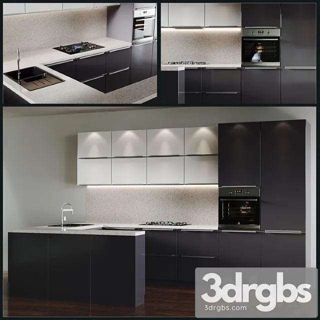 Kitchen V7 3D Model Download