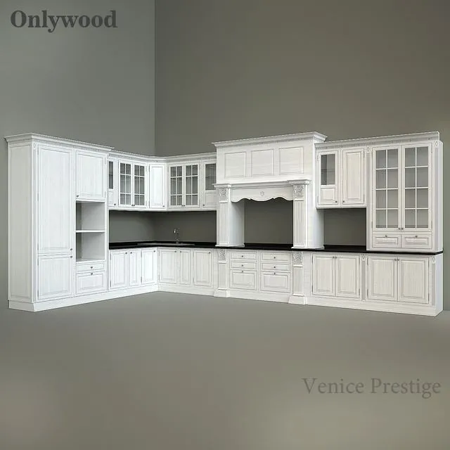 Kitchen Venice Prestige ONLYWOOD 3D Model