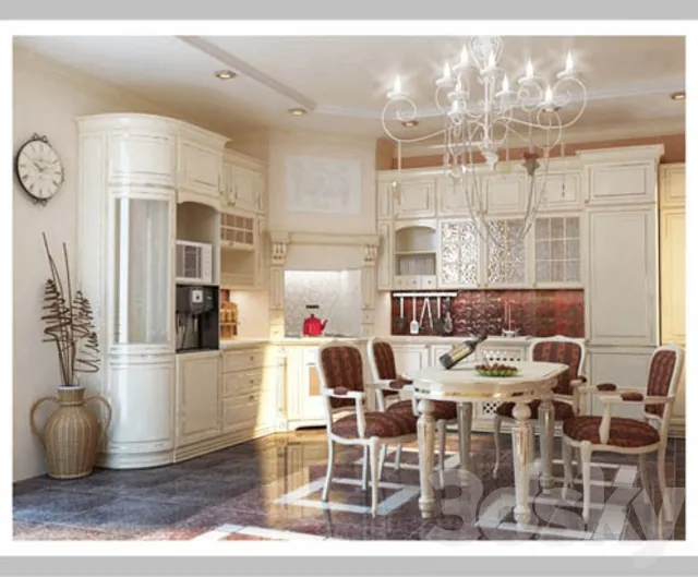 Kitchen Verona 3D Model