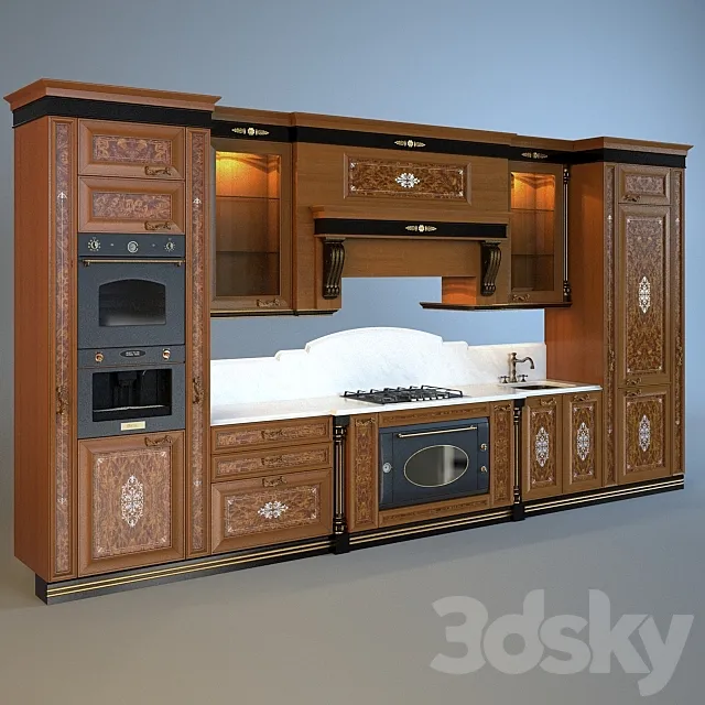 kitchen verona 3D Model