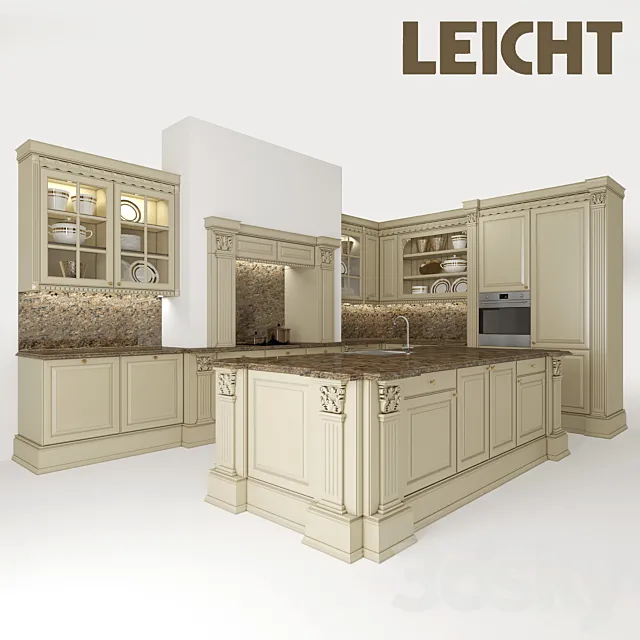 Kitchen Versailles 3DModel