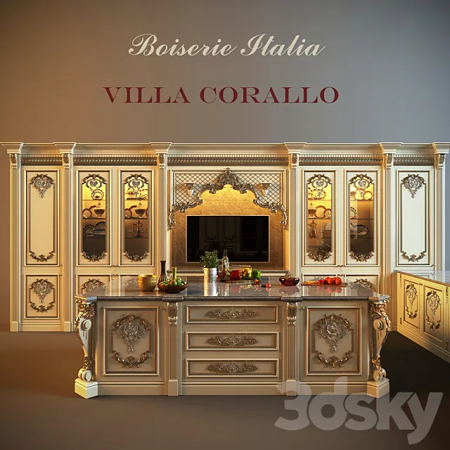 Kitchen Villa Corallo 3DModel