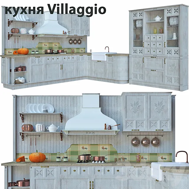 kitchen Villaggio 3DModel