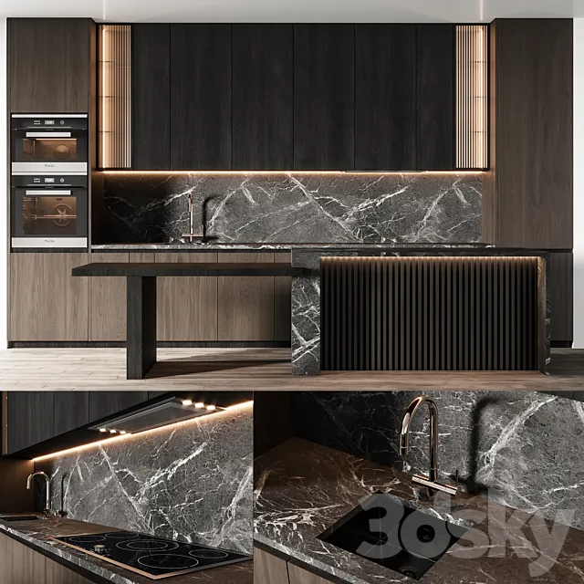 Kitchen025 3D Model Kitchen025 3D Model