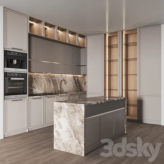 Kitchen043 3D Model