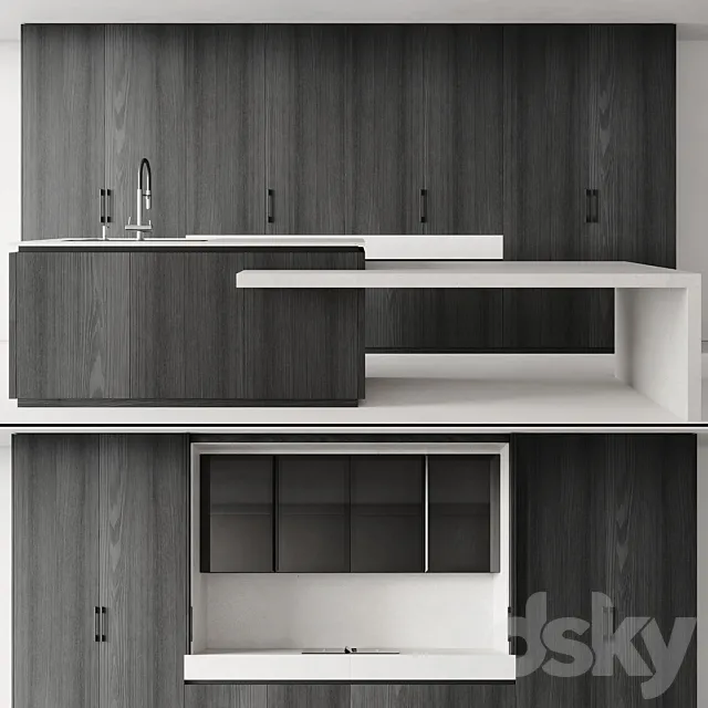 kitchen1 3D Model kitchen1 3D Model