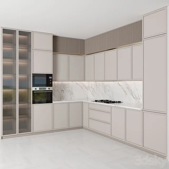 Kitchen124 3D Model Kitchen124 3D Model