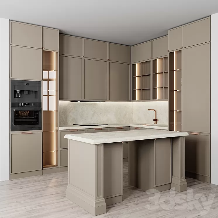 kitchen97 3D Model kitchen97 3D Model