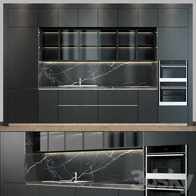 Kitchen_031 3D Model Kitchen_031 3D Model