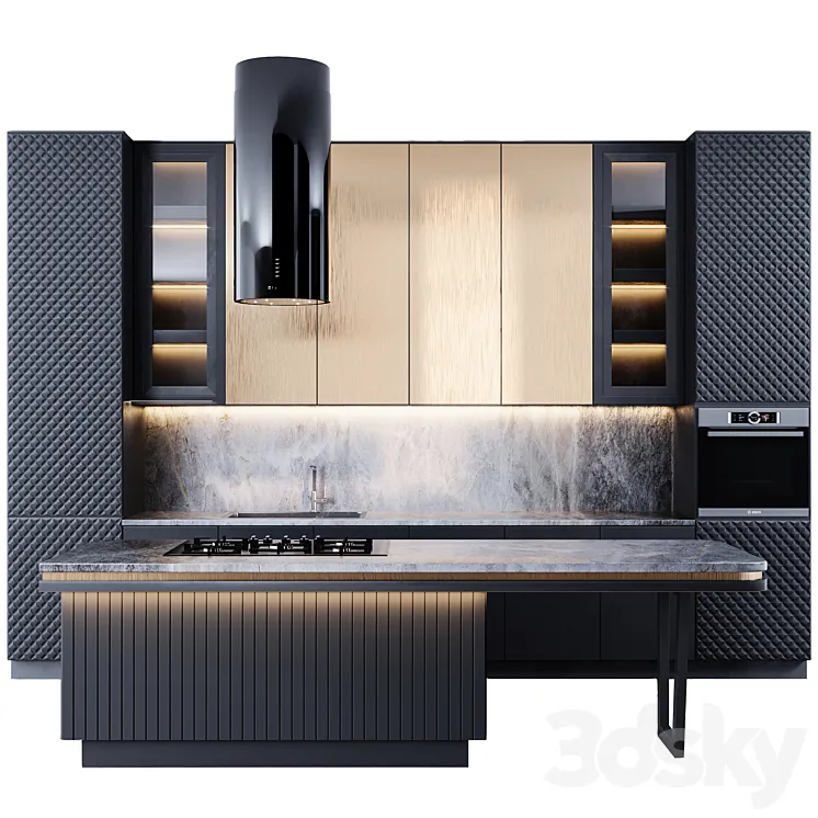 kitchen_04 3D Model Free Download