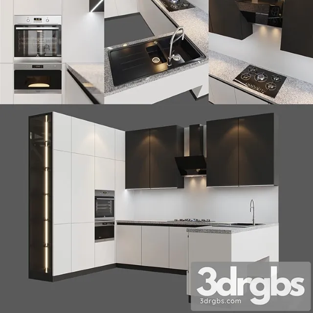 Kitchen_123 3D Model Download