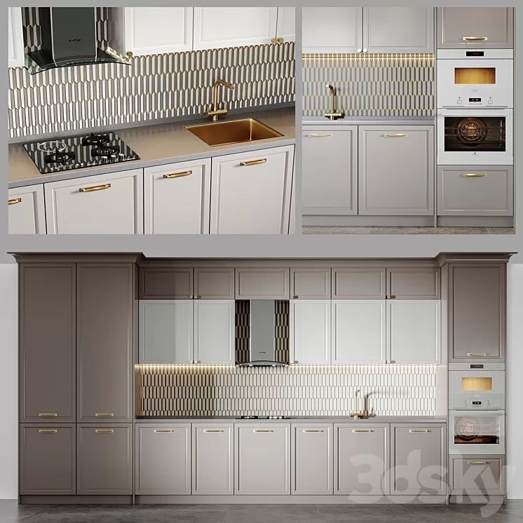 Kitchen_49 3D Model Kitchen_49 3D Model