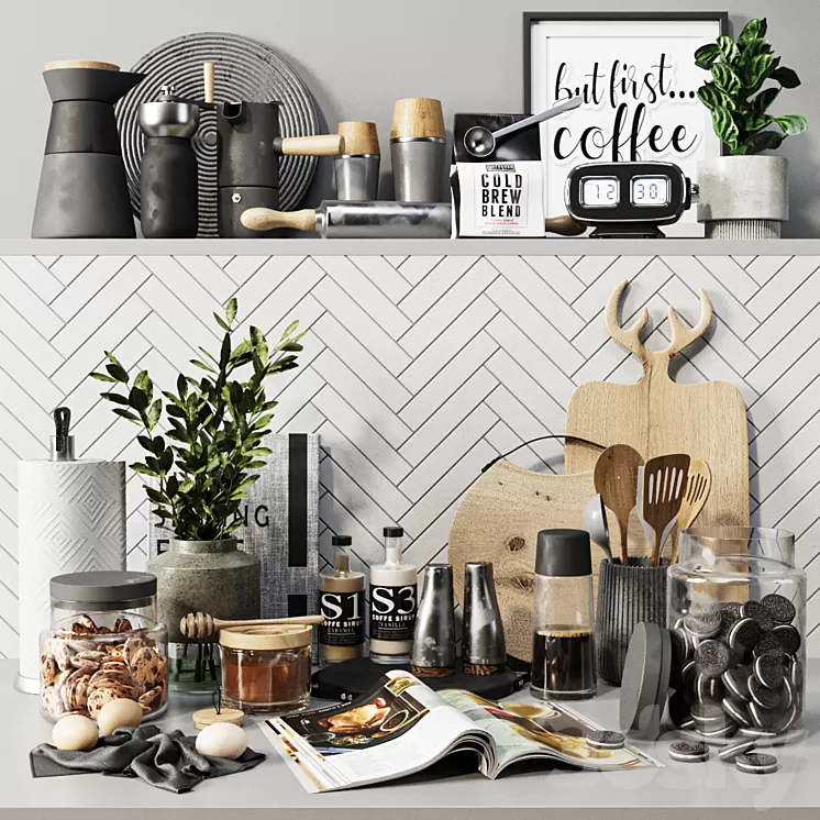 Kitchen_accessories017 3D Model Free Download Kitchen_accessories017 3D Model Free Download