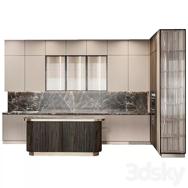 kitchen_italian31 3D Model kitchen_italian31 3D Model