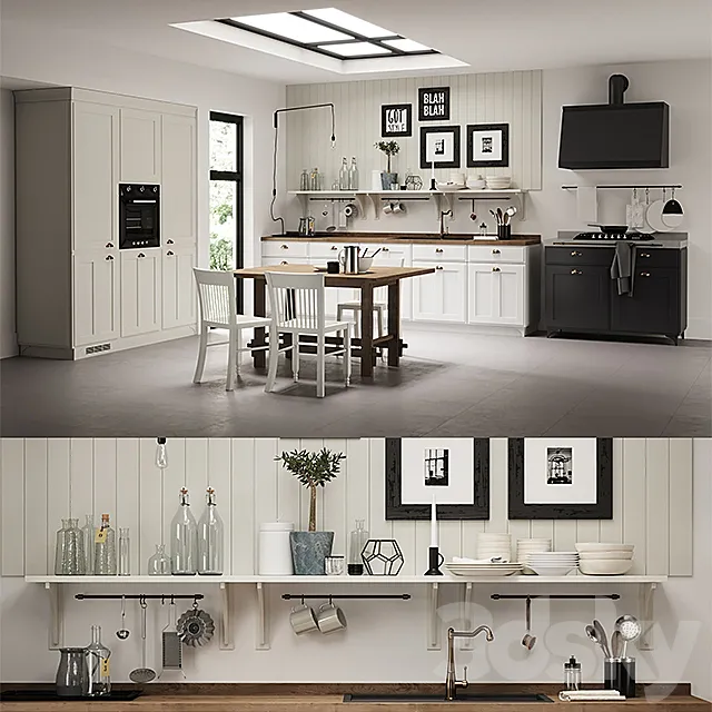 KITCHEN_Scavolini_01 3D Model