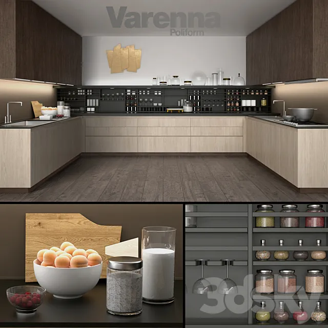 Kitchen_Varena_Poliform 3DModel