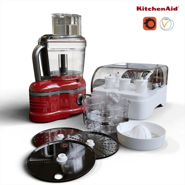 KitchenAid Artisan 3D Model KitchenAid Artisan 3D Model