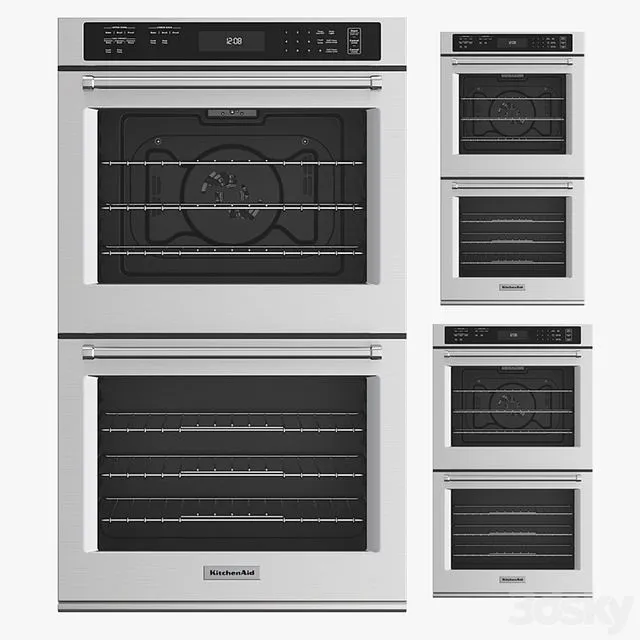 KitchenAid – Double Wall Ovens 3D Model