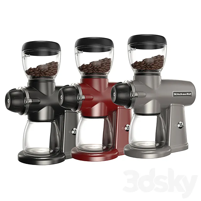 KitchenAid grinder _ KCG0702 3DModel