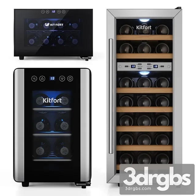 Kitfort wine cabinet set Kitfort wine cabinet set
