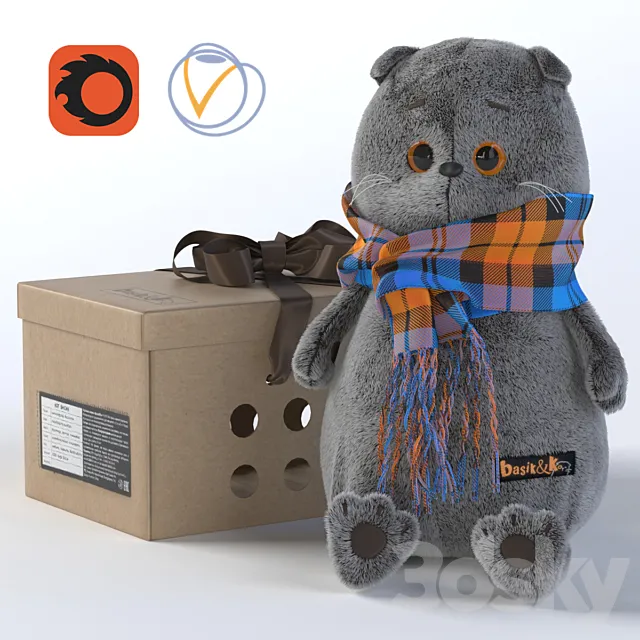 Kitty Basik 3D Model Kitty Basik 3D Model