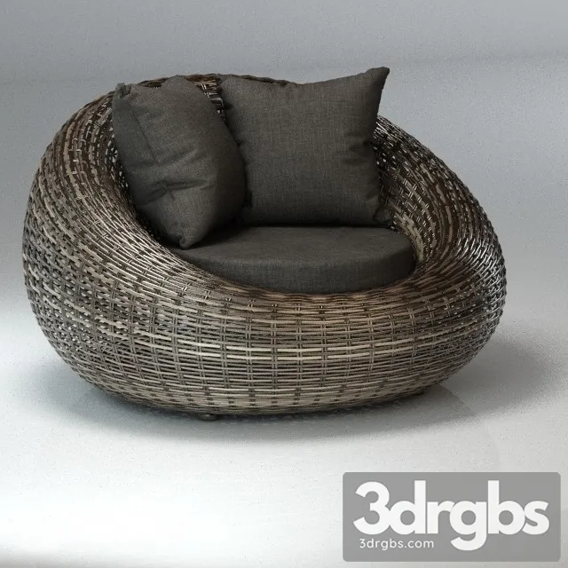 Kiwi Armchair 02 3D Model Download Kiwi Armchair 02 3D Model Download