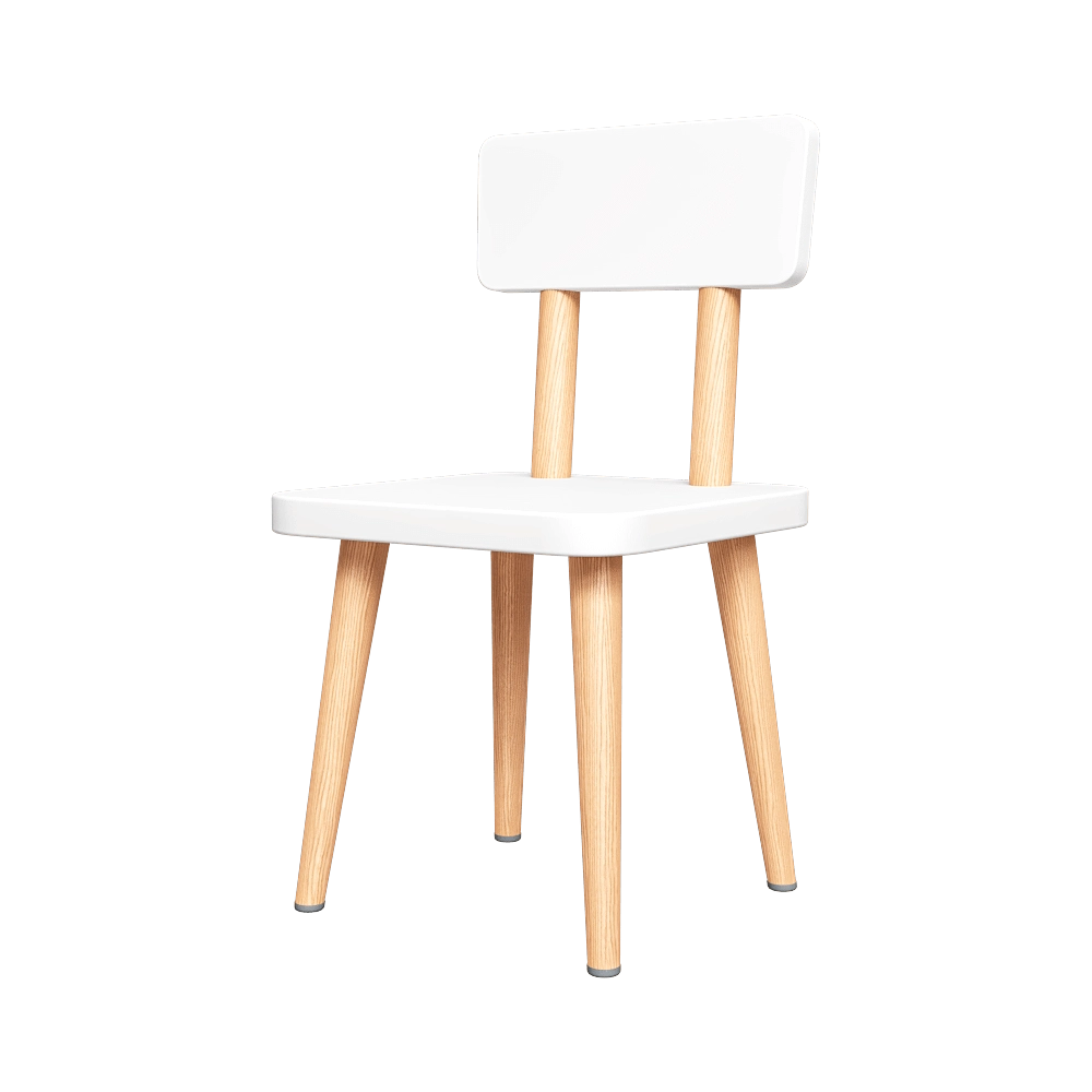 KKhome – Children’s table chair and bench 3D Model