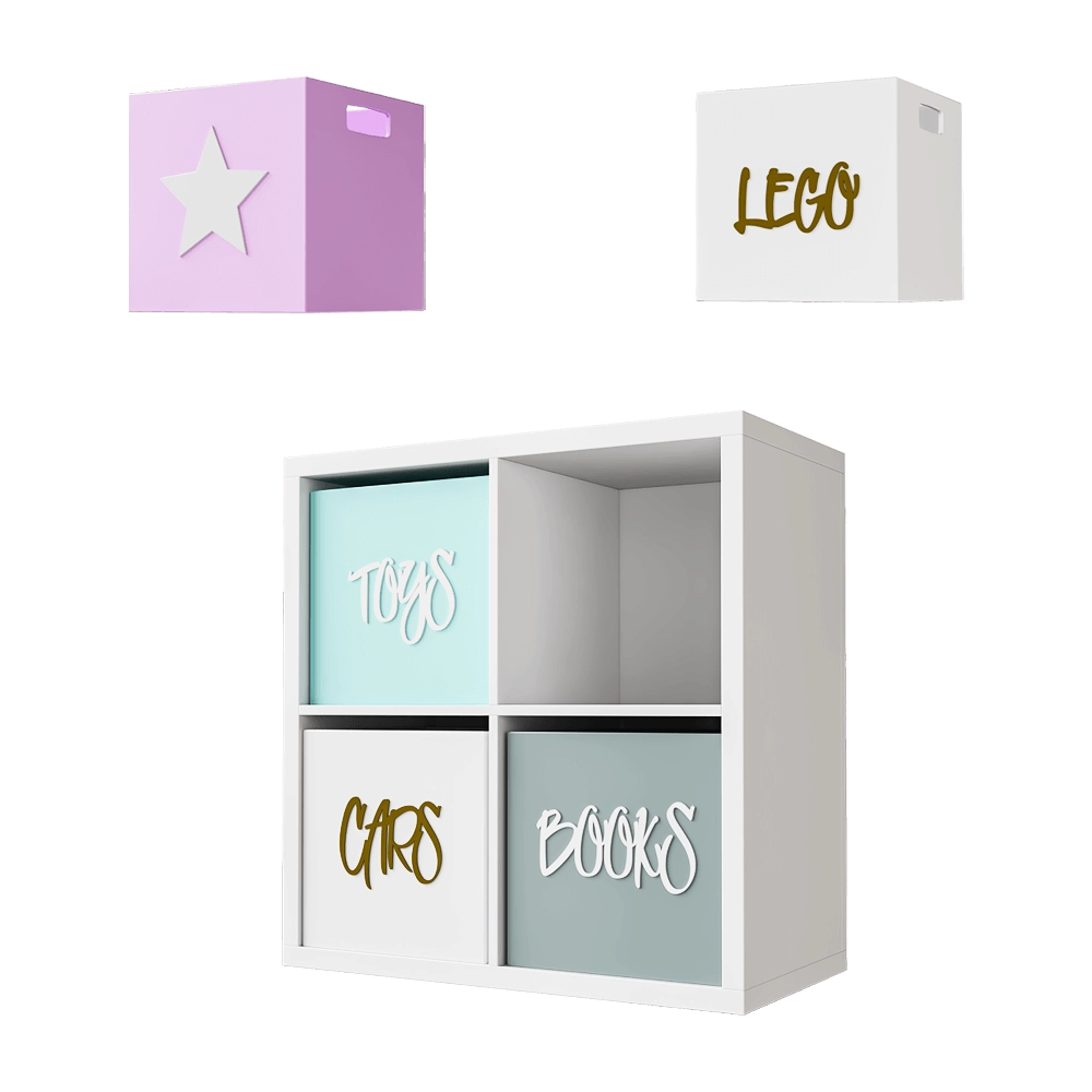 KKhome – Toy box with cover 3D Model