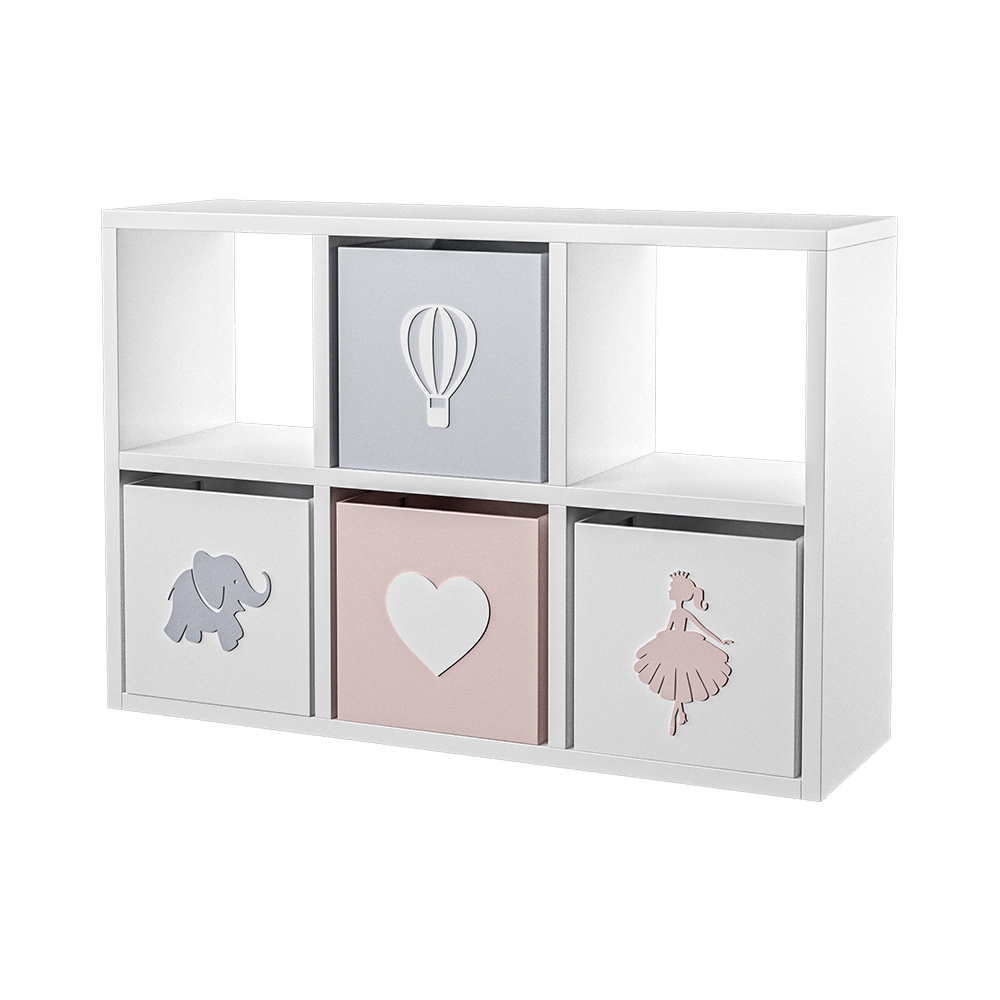 KKhome – Toy rack with drawers 2 3D Model
