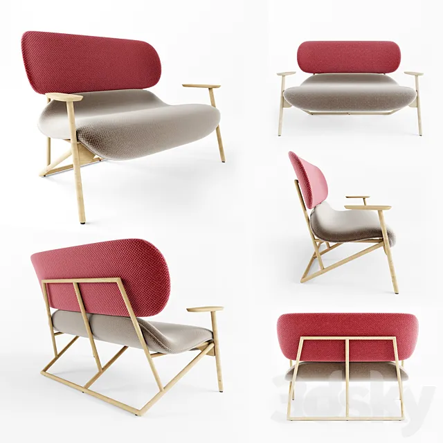 Klara sofa 3DModel Klara sofa 3DModel