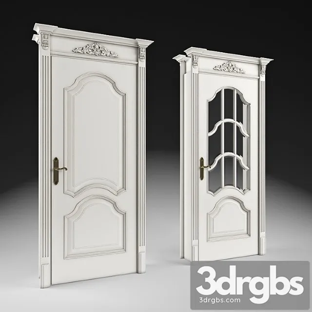 Klassichieskaia Door 16 3D Model Download