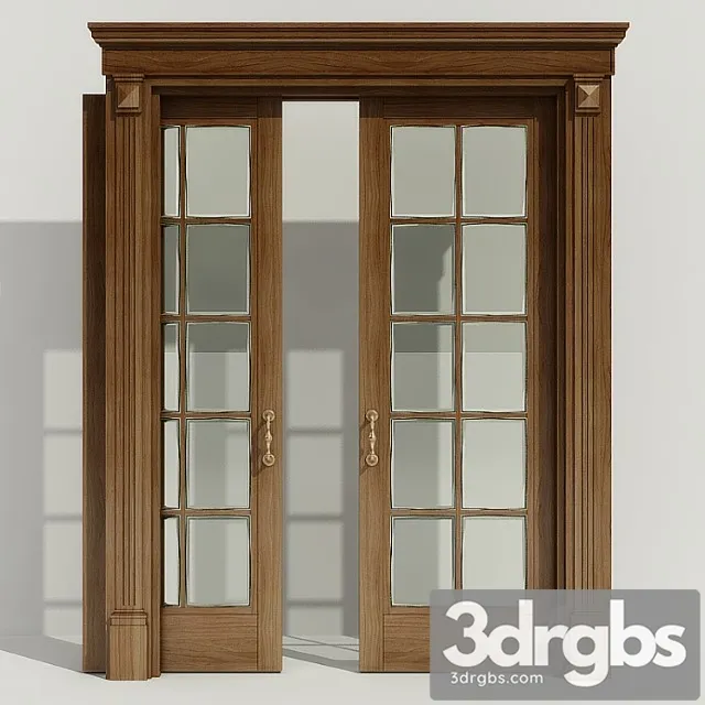 Klassichieskaia Door 27 3D Model Download