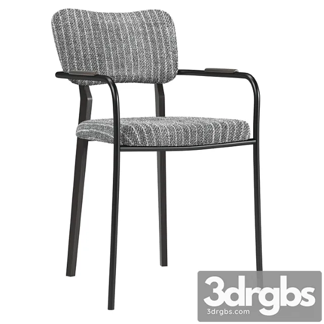 Klee gray boucle? dining chair Klee gray boucle? dining chair