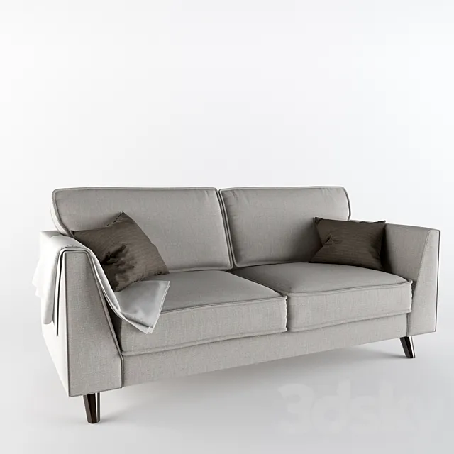 Klein 2.5 Seater Sofa 3D Model