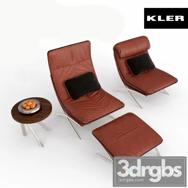 Kler Habanera Armchair 3D Model Download
