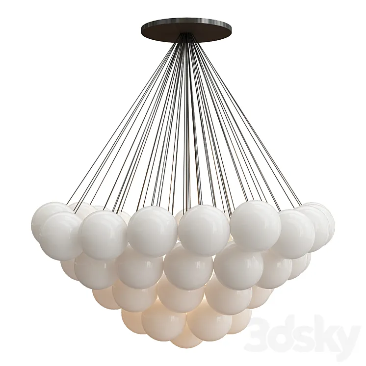 Klou Chandelier 3D Model Free Download