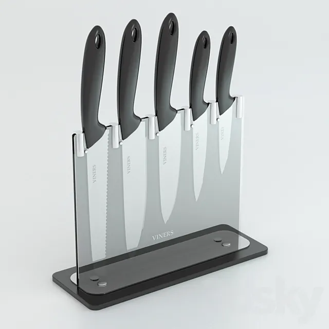 Knife block 3DModel