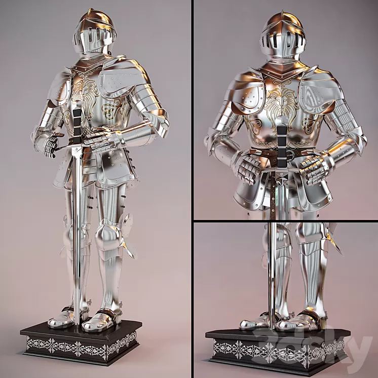 Knight 3D Model Knight 3D Model