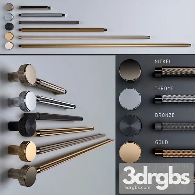 Knob Set R1 Knob House 3D Model Download