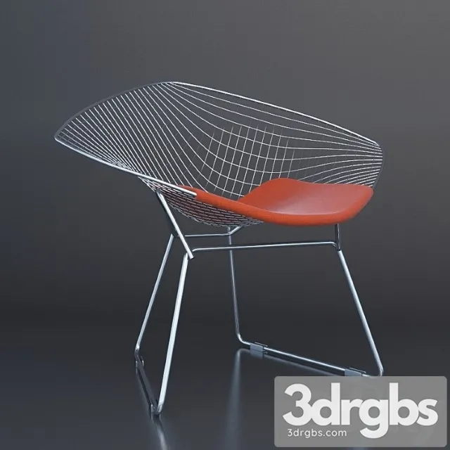 Knoll bertoia diamond 2 3D Model Download Knoll bertoia diamond 2 3D Model Download